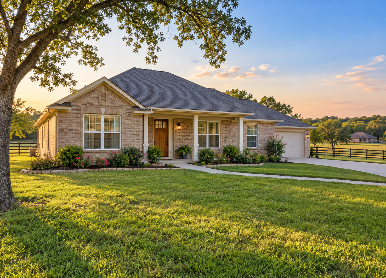 Welcoming North Texas Ranch Home